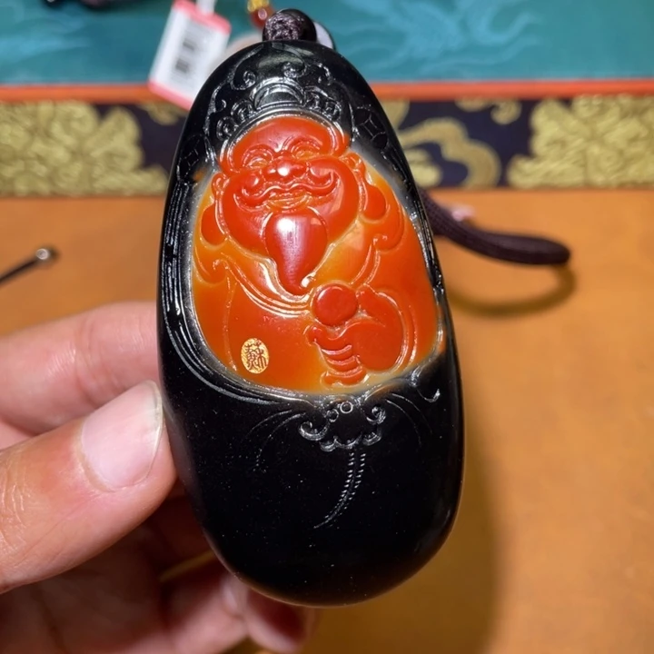 和田玉未镶嵌颈饰J