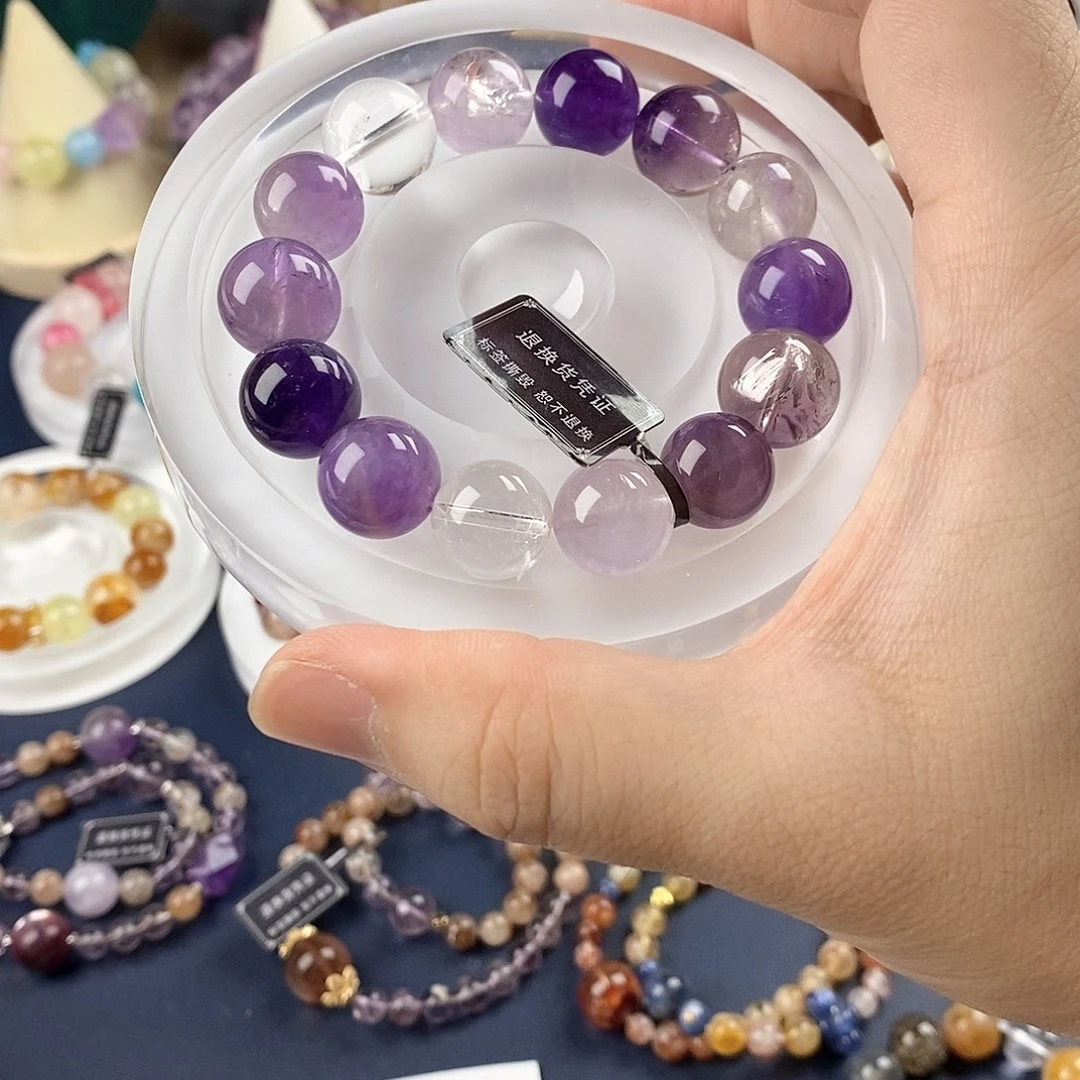 银S925镶嵌手链水晶