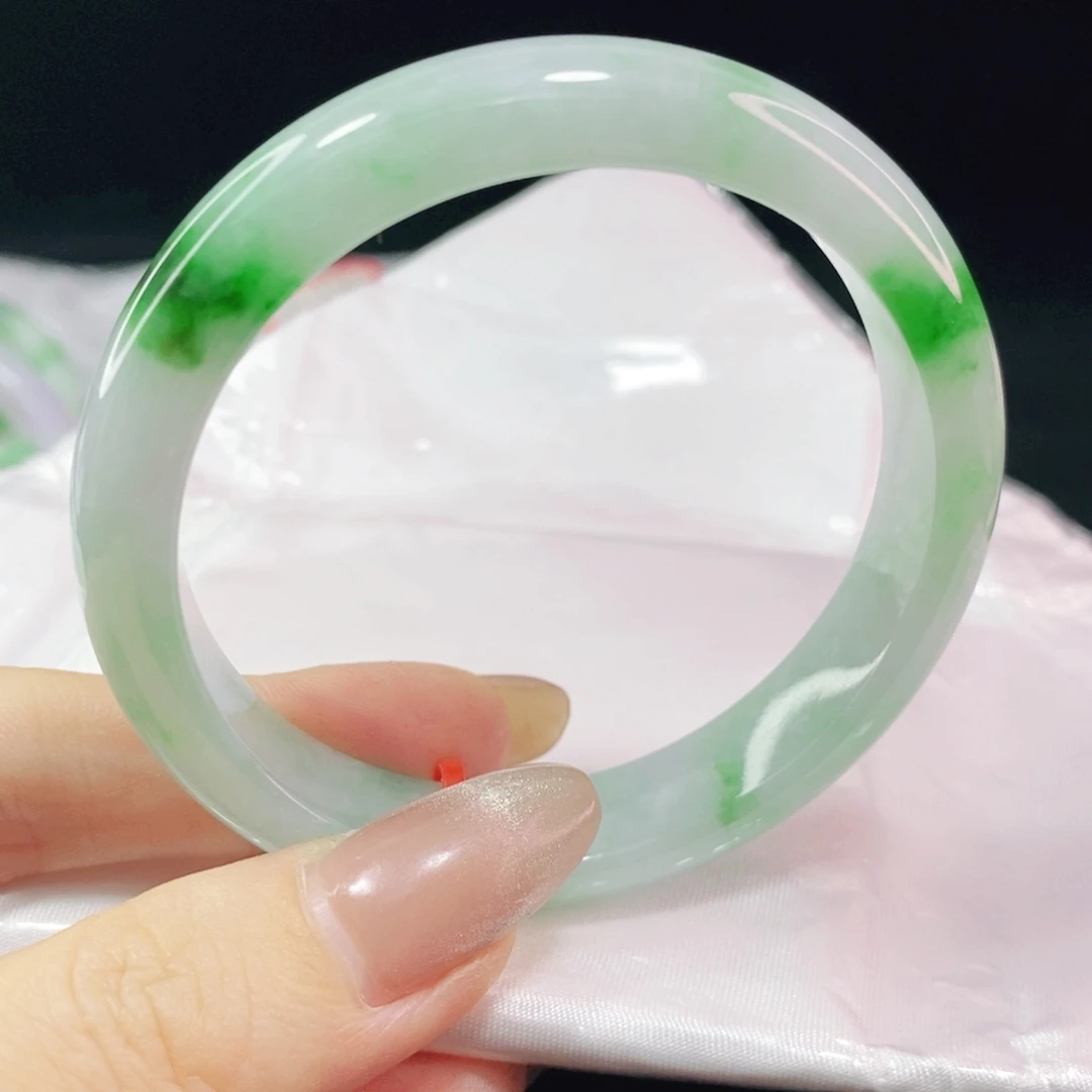 未镶嵌手镯翡翠55.3