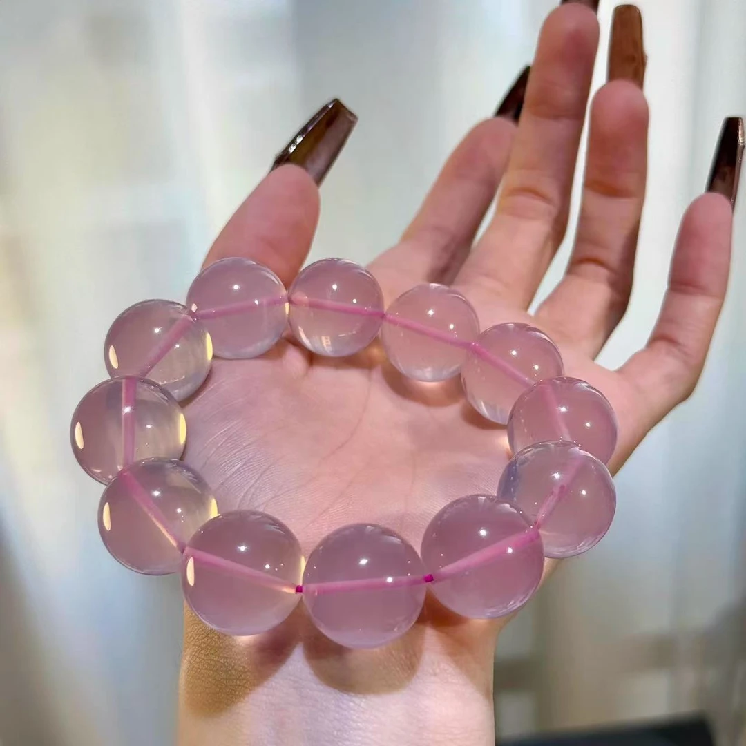 随机天然水晶手串一条