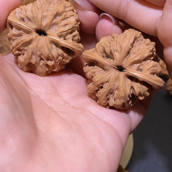 把件文玩核桃43玉髓狮子头