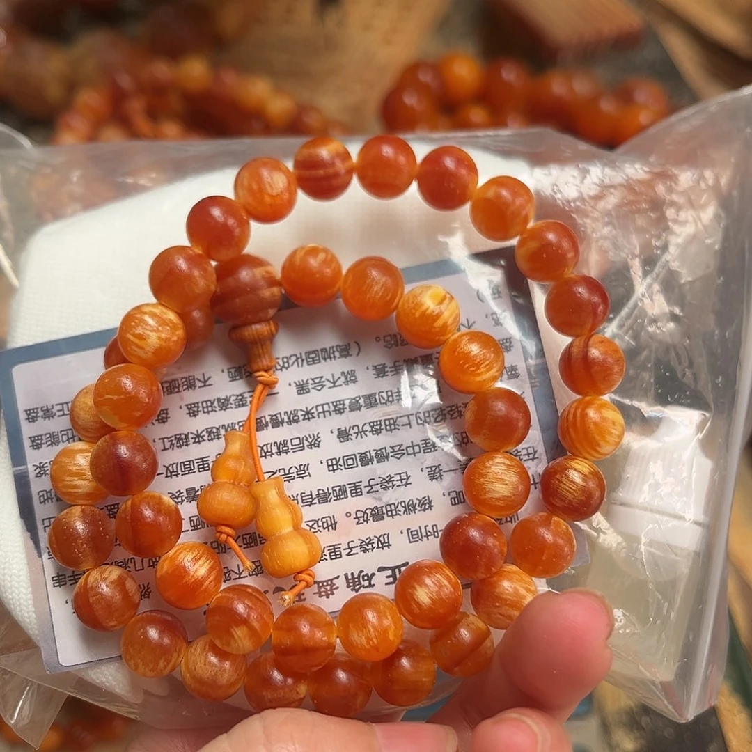 松木（琥珀木）手串/手链1.0手持42颗