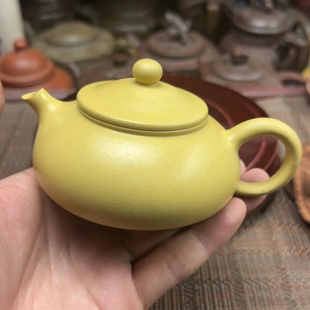 茶壶紫砂宜兴原矿紫砂壶180毫升容量