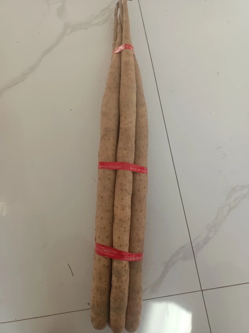 24年新鲜现挖现发河北.蠡县.小白嘴铁棍山药5斤软糯山药