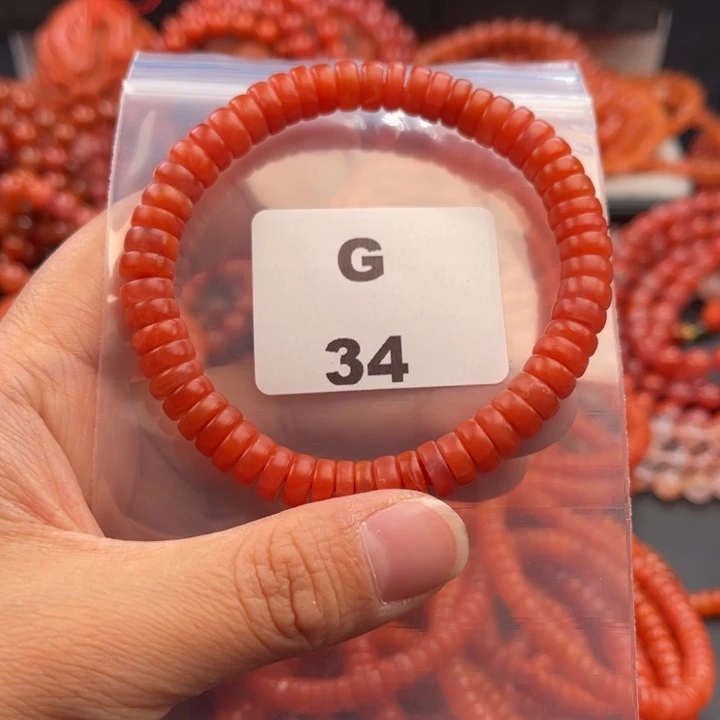 如***果南红玛瑙未镶嵌多样性发货默认微瑕称重8mm24.2克