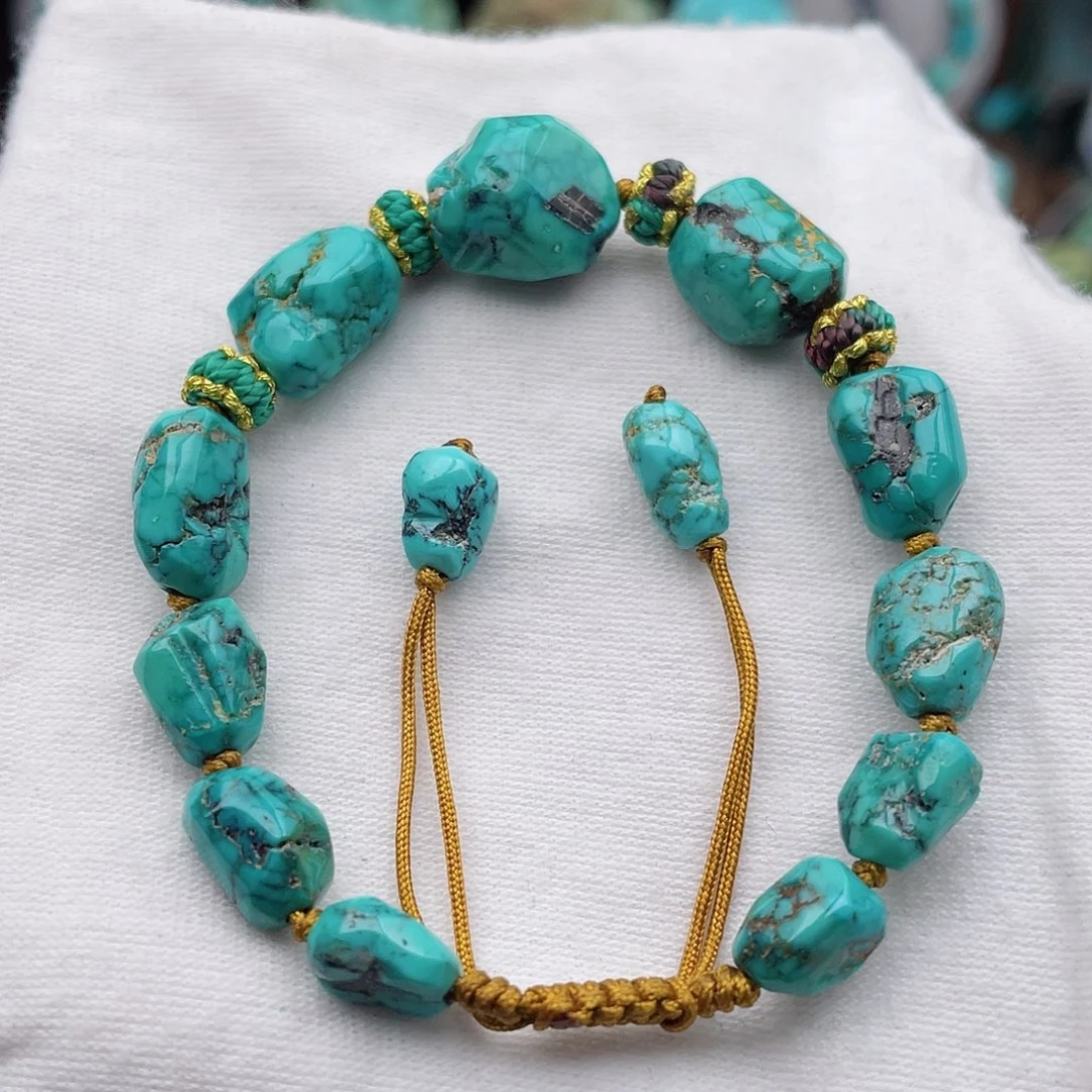 绿松石未镶嵌手链