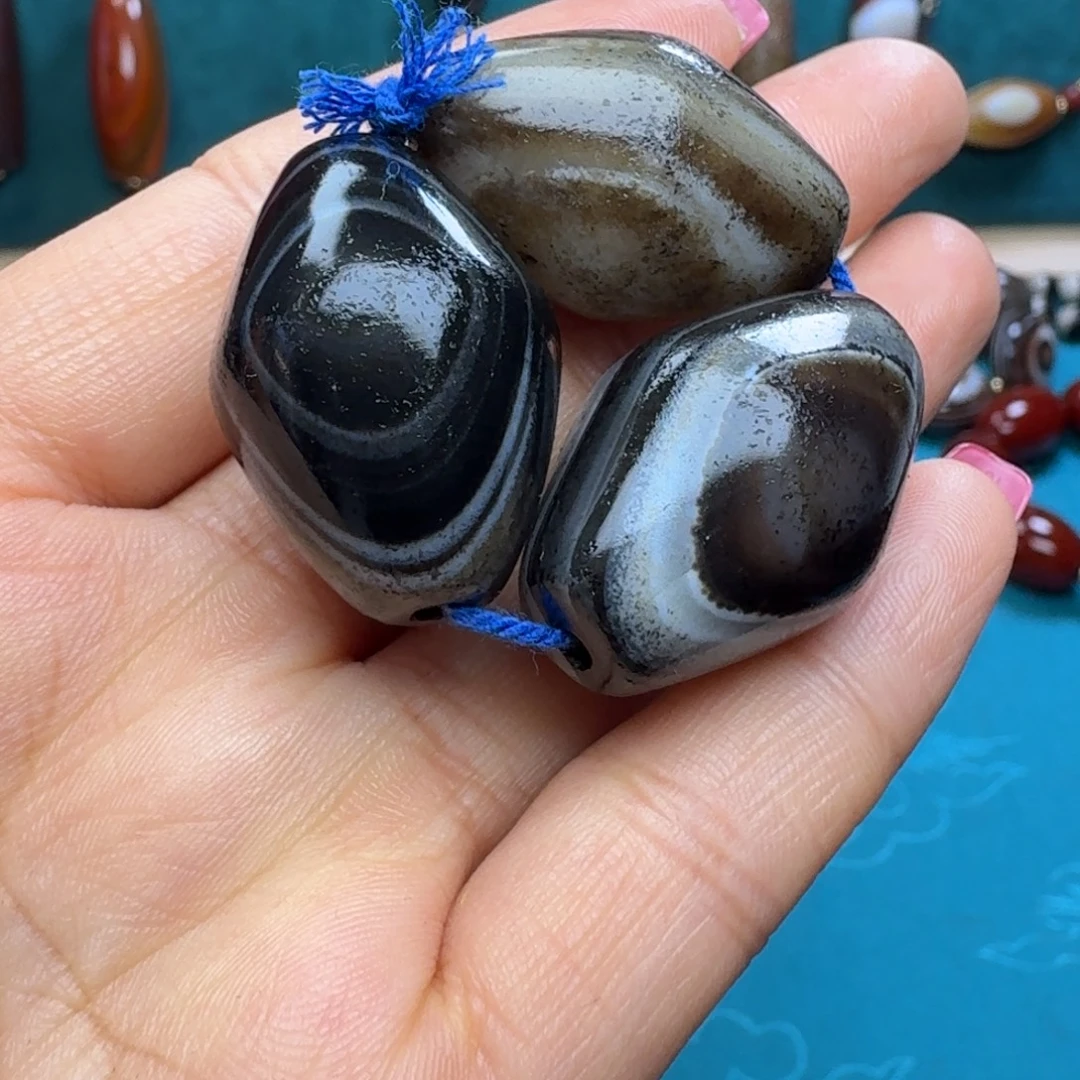 玛瑙/玉髓未镶嵌项链