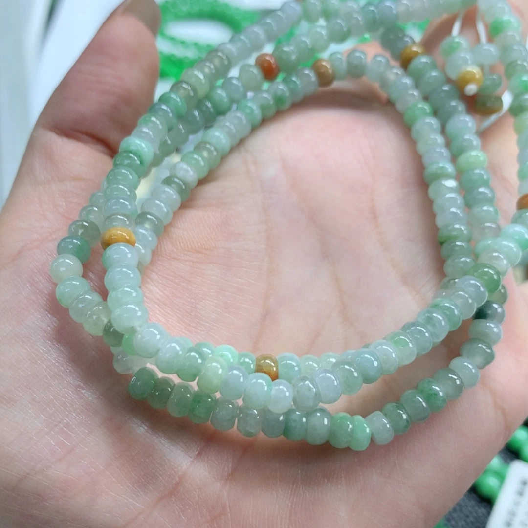 翡翠未镶嵌手链翡翠