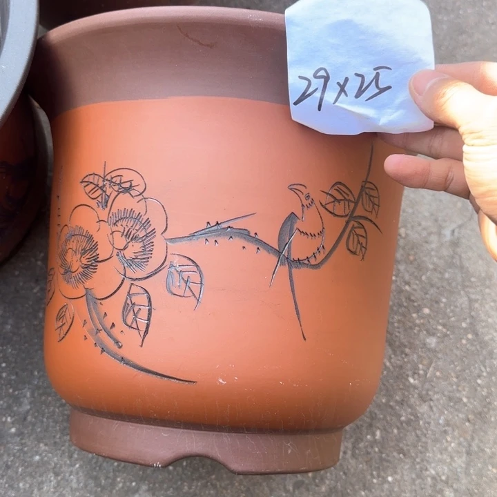 紫砂花盆特价清仓