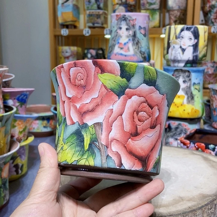 景德镇艺术手绘作品