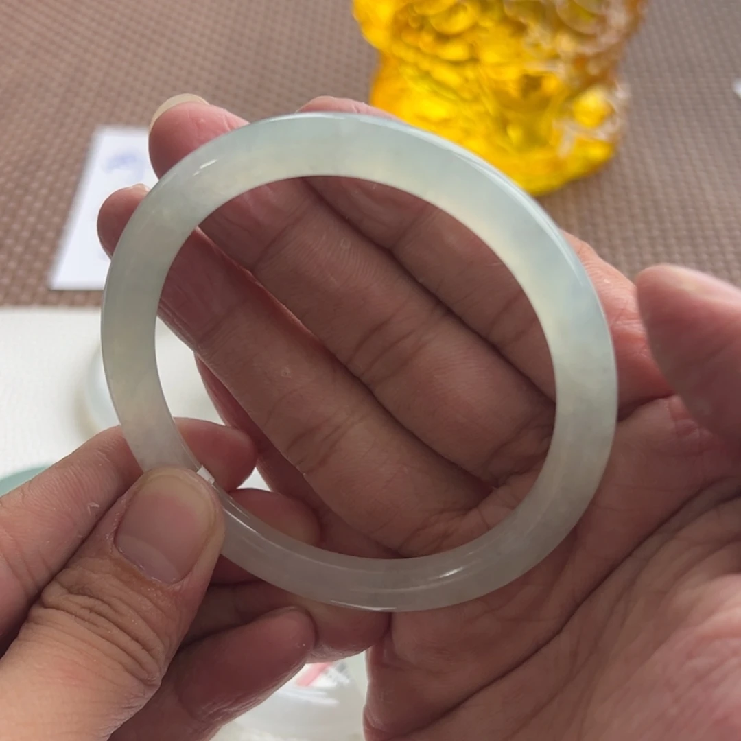 翡翠未镶嵌手镯13号 59.5