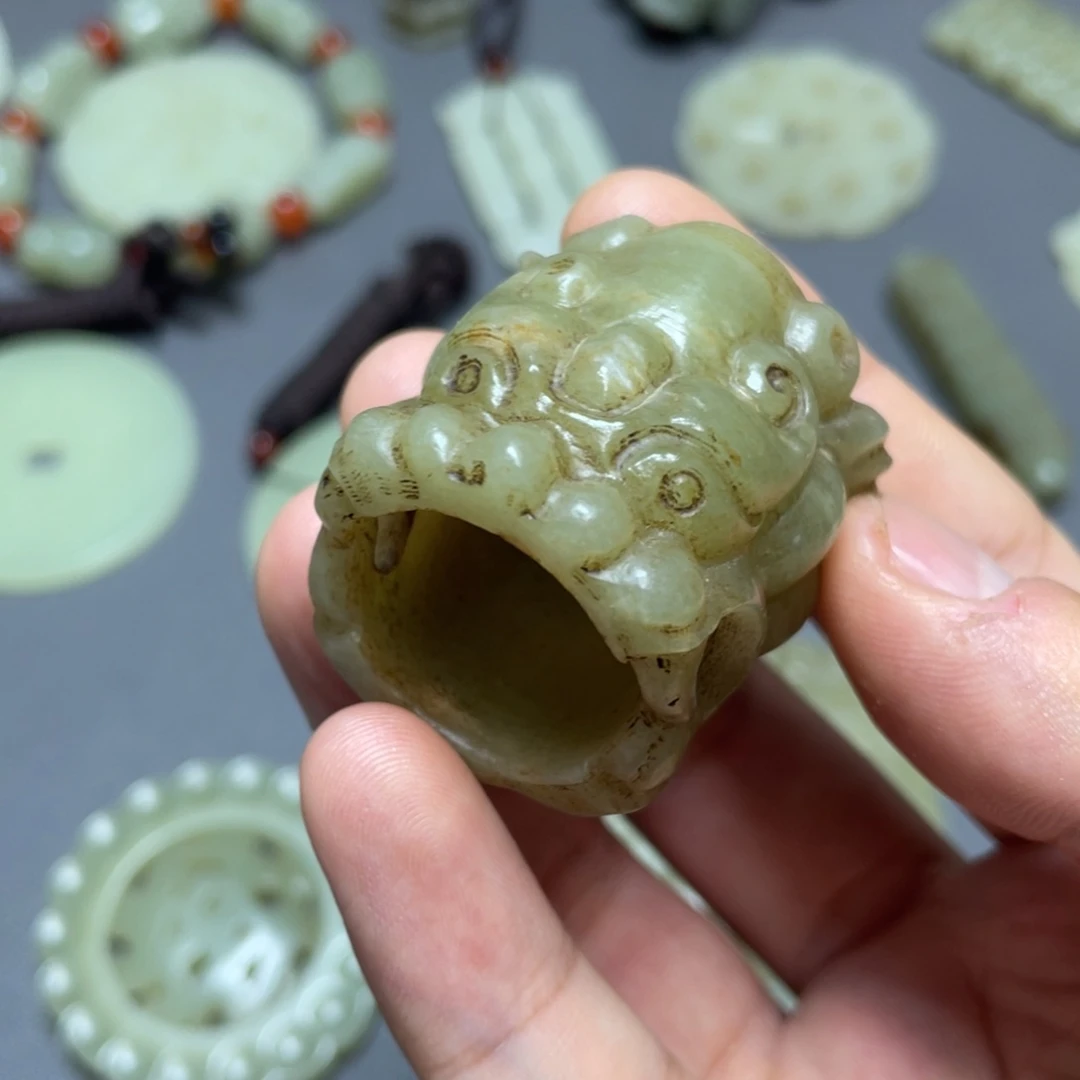 和田玉未镶嵌颈饰7****2