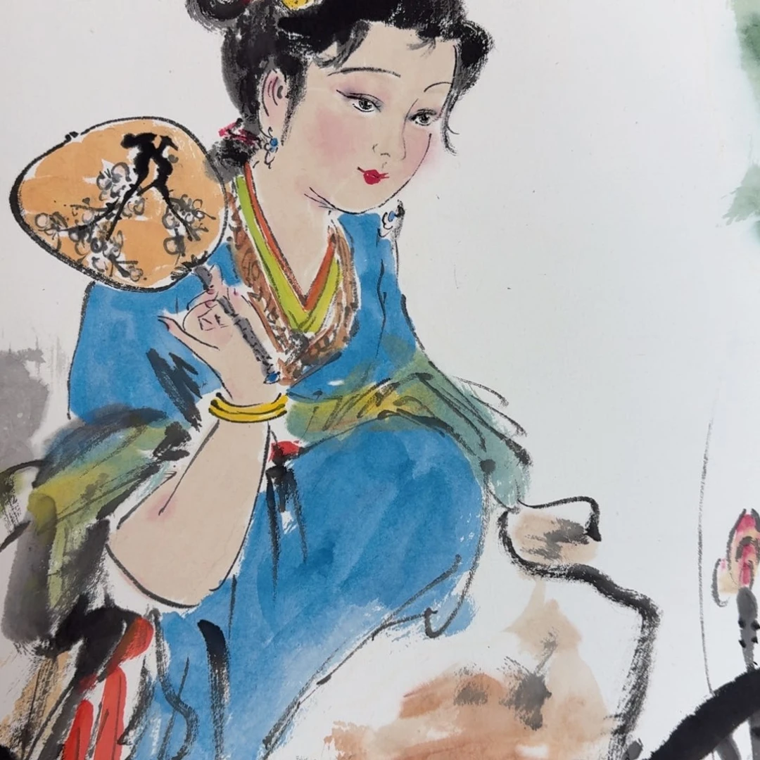 国画国画作品山水花鸟纯手绘