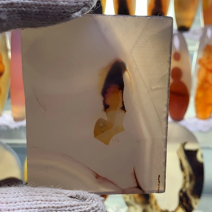 合金玛瑙/玉髓珠宝半成品115有瑕