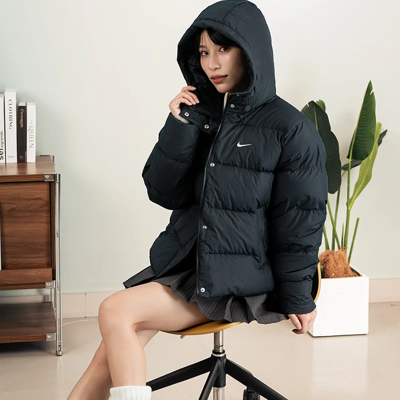 【冬日穿搭】NIKE耐克羽绒服女装冬季新款保暖运动休闲棉羽IH0728