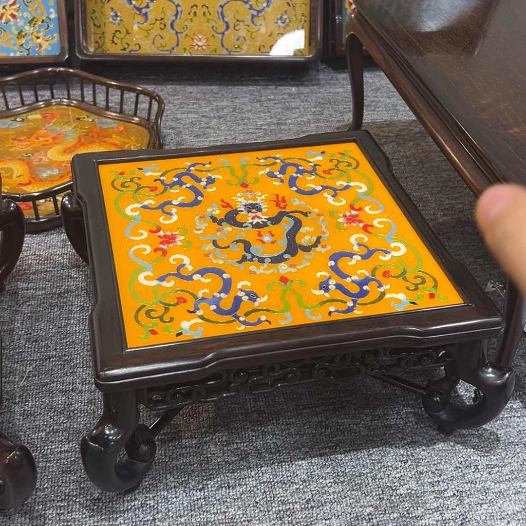 【闪购商品】黑酸枝木类成套家具底座