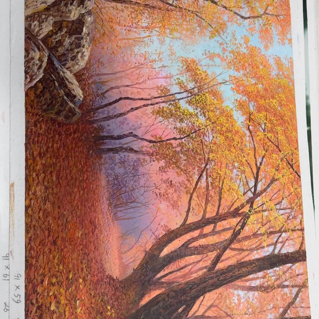 油画不知道为什么要这么喜欢