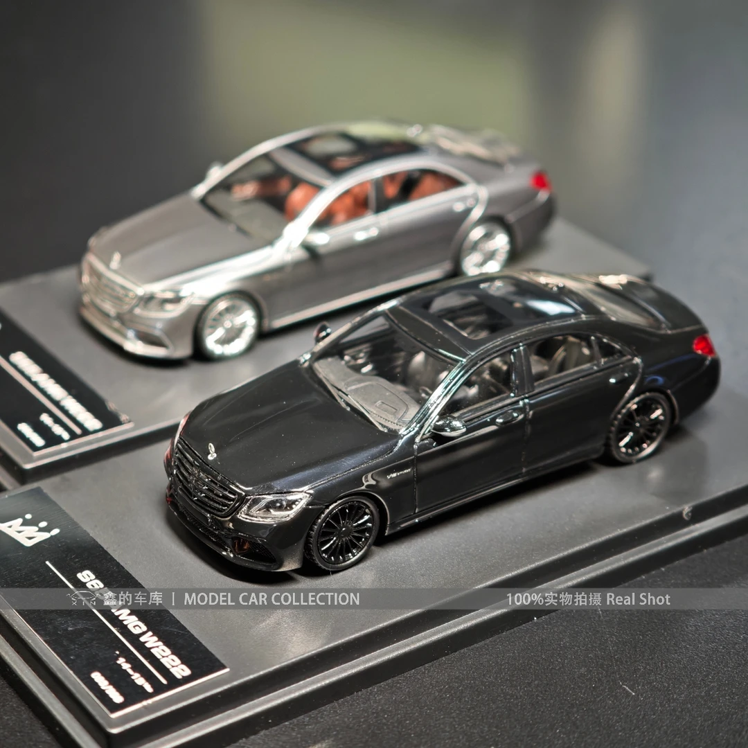 KING MODEL 1:64 奔驰S65 AMG W222 合金仿真汽车模型收藏摆件