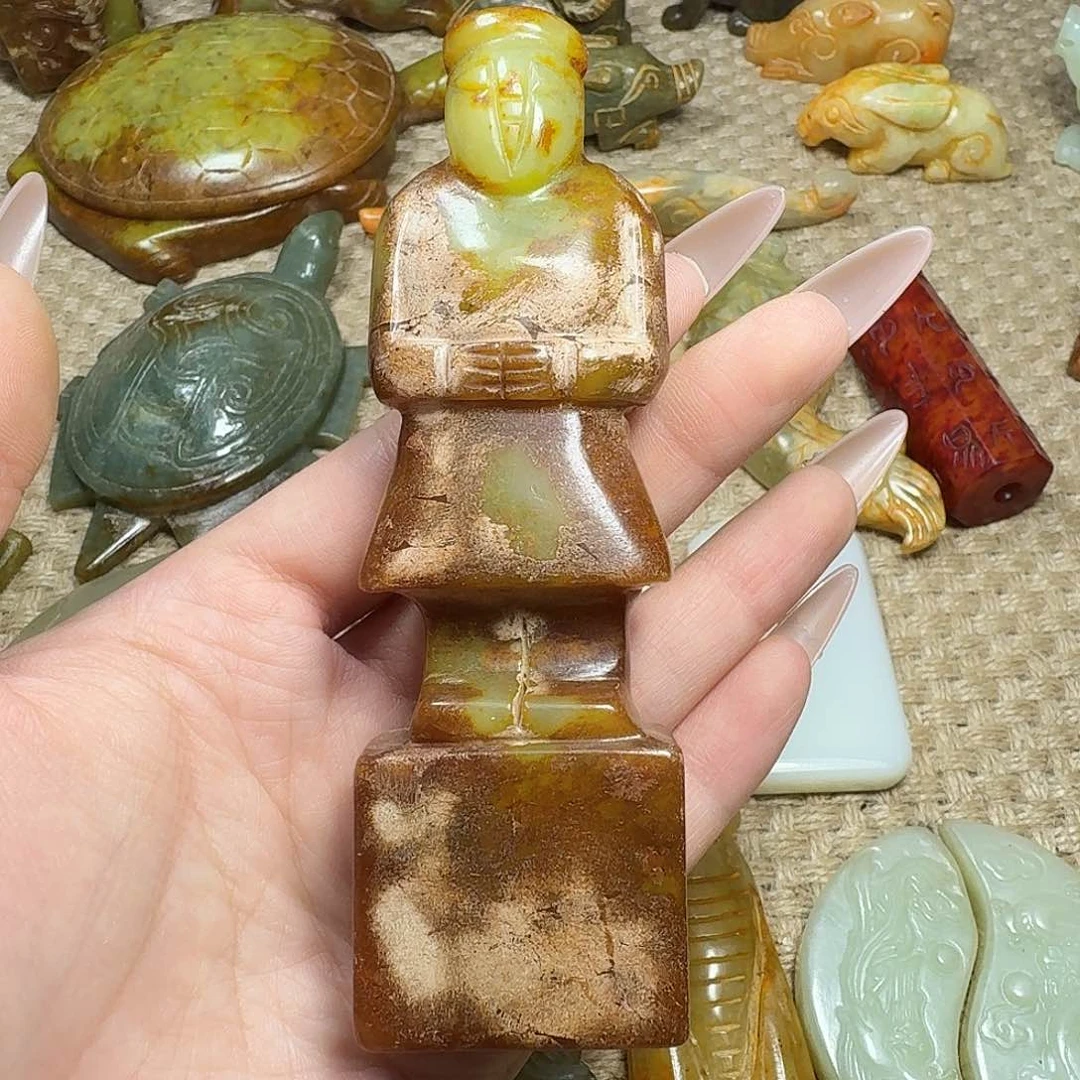 白玉菩提吊坠挂件