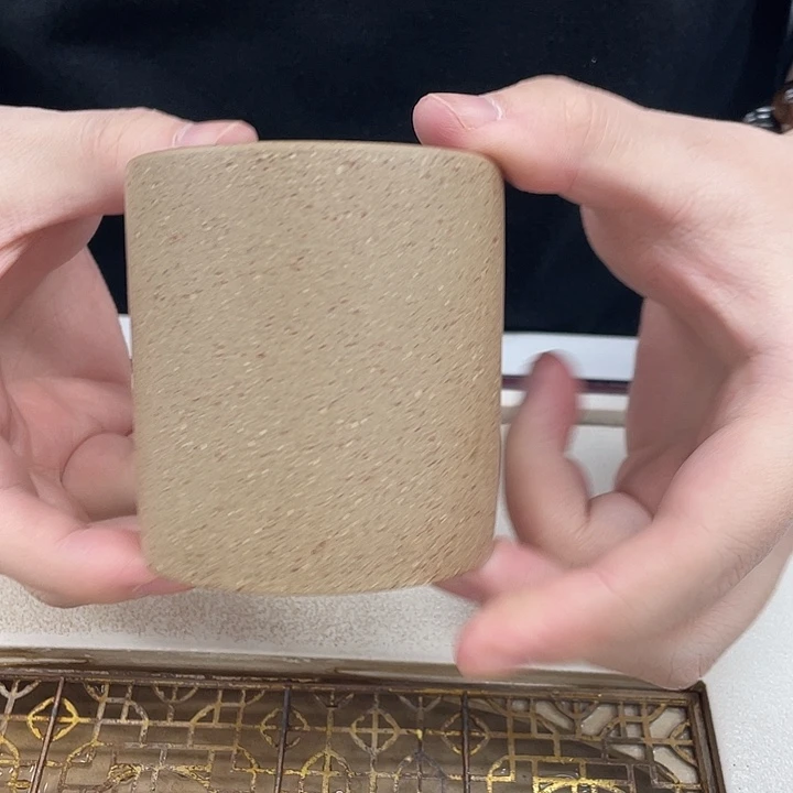 茶杯紫砂五彩段泥主人杯