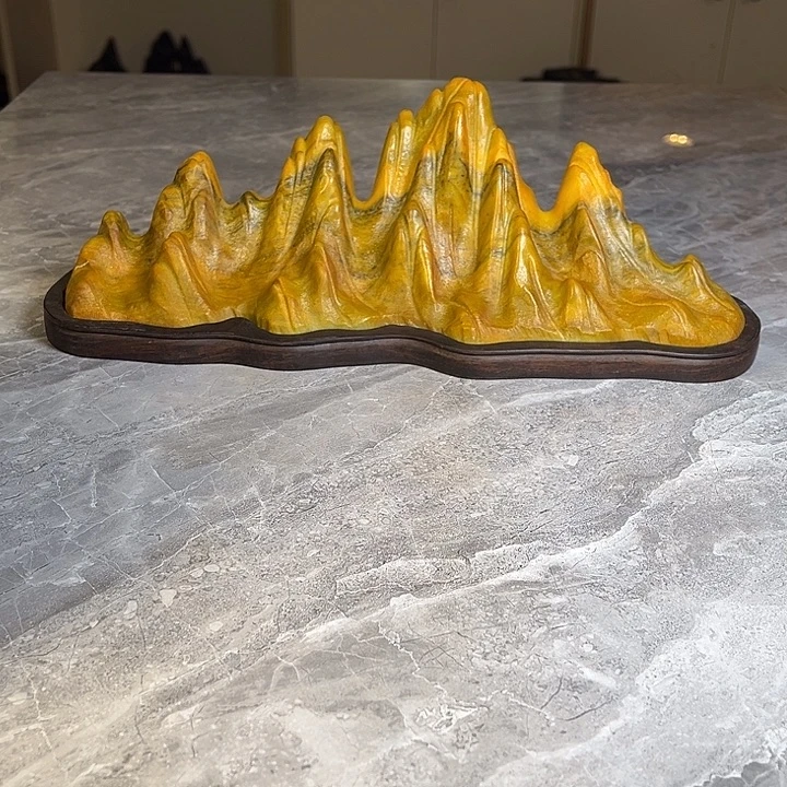 积***玉奇石茶宠鱼缸文房摆件