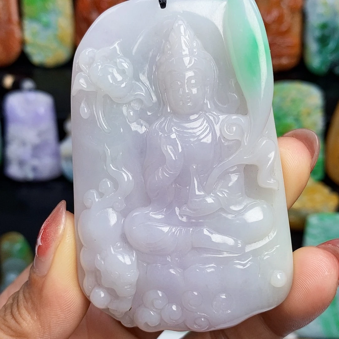 定制翡翠未镶嵌翡翠A货一物一证福利款