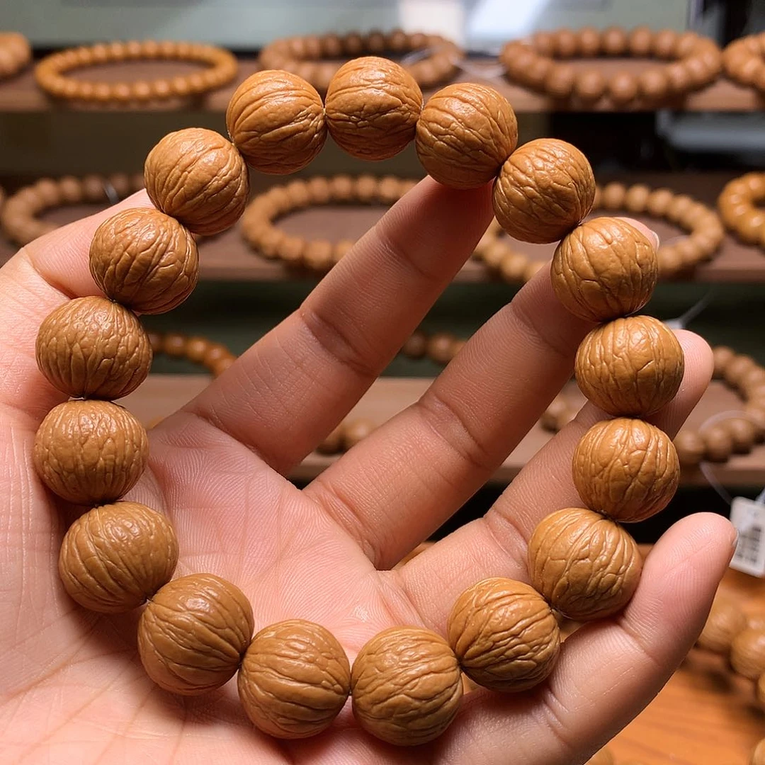 手串猴头核桃全品凤羽手串16+