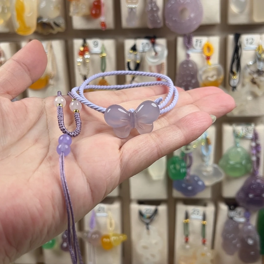 小****玛瑙/玉髓未镶嵌吊坠(赠链)