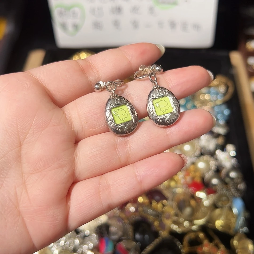 纯铜合成碳硅石耳夹 不退换