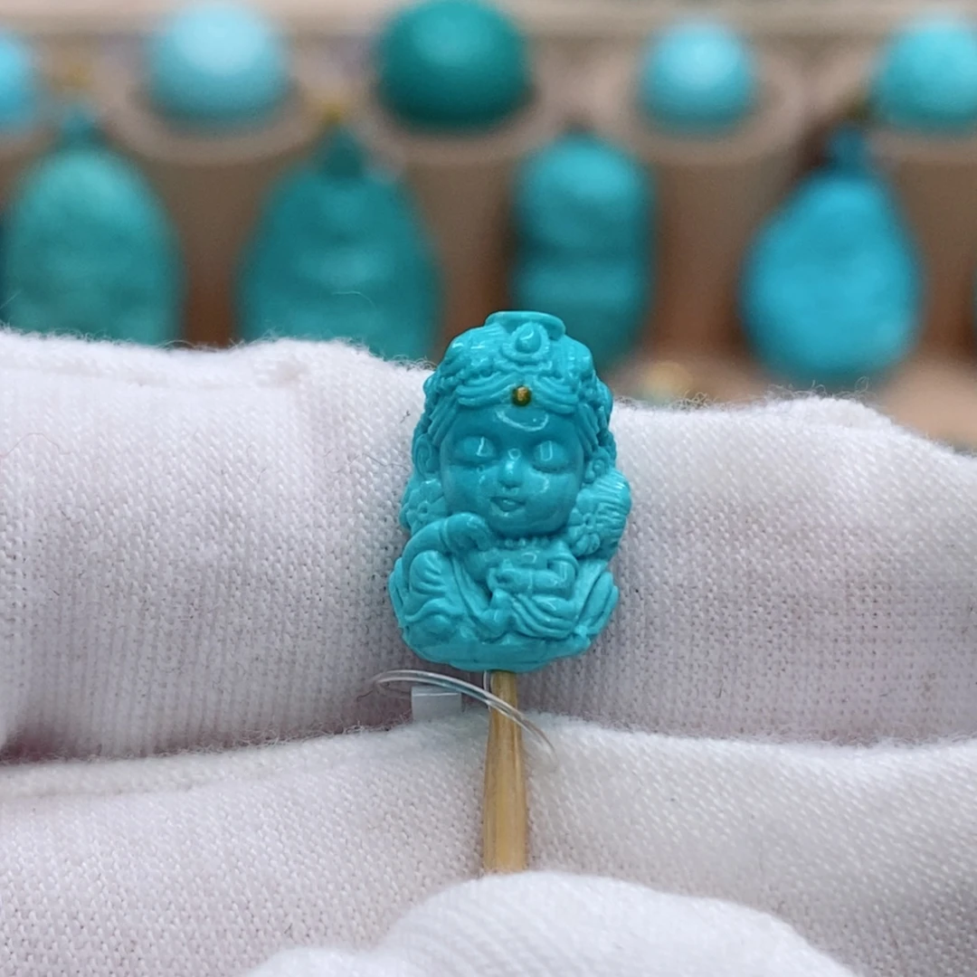 绿松石未镶嵌珠宝奇石