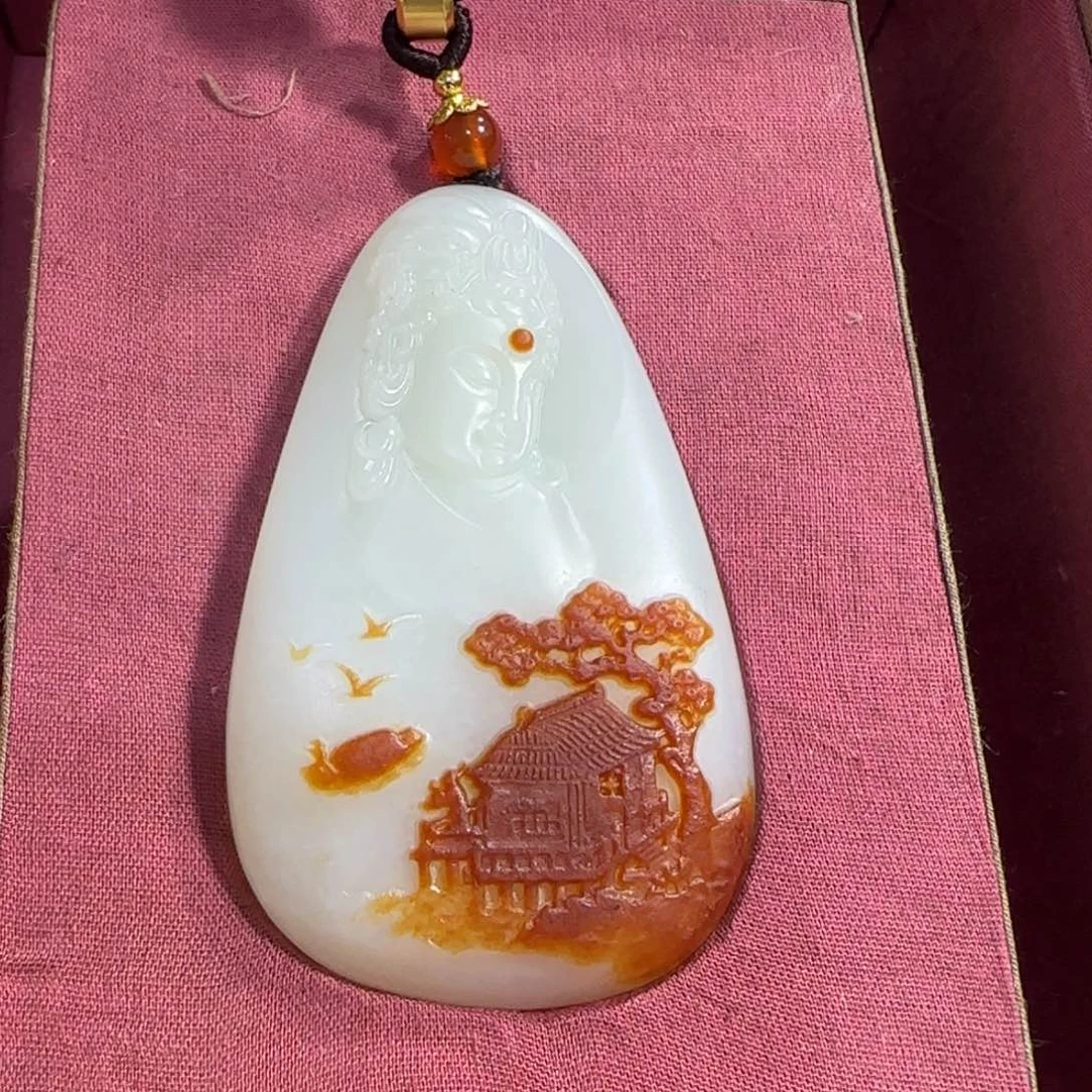 和田玉挂件未镶嵌