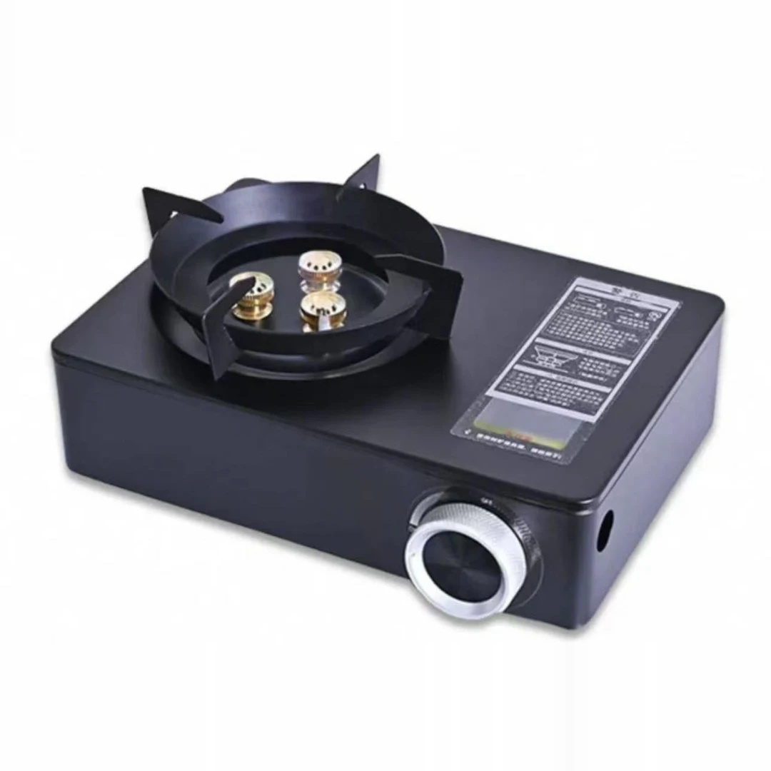 野炊烧水便携式休闲露营卡式炉一体式便携炉