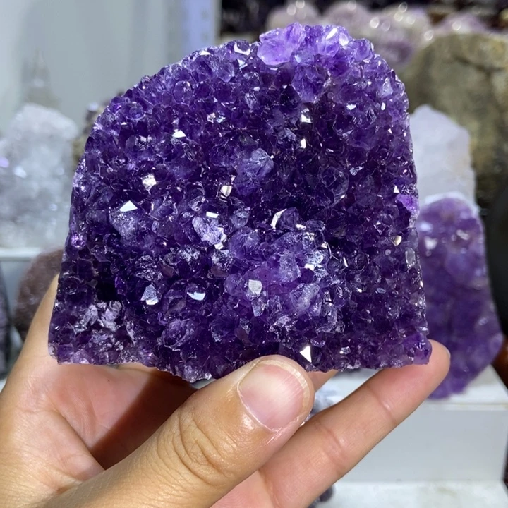 大型摆件（非配饰）紫晶未镶嵌小潘