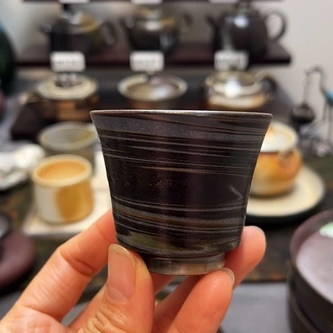 盖碗景德柴烧茶具-纯手工茶具