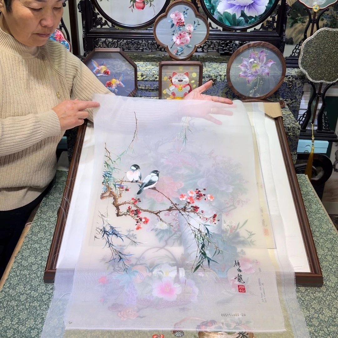 刺绣手工苏绣工艺