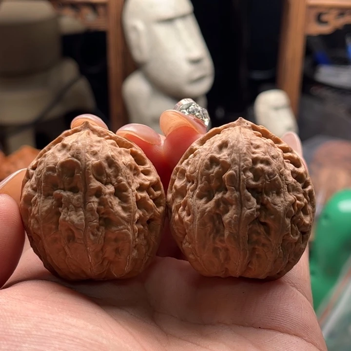 呼***姐把件文玩核桃楸大胖123