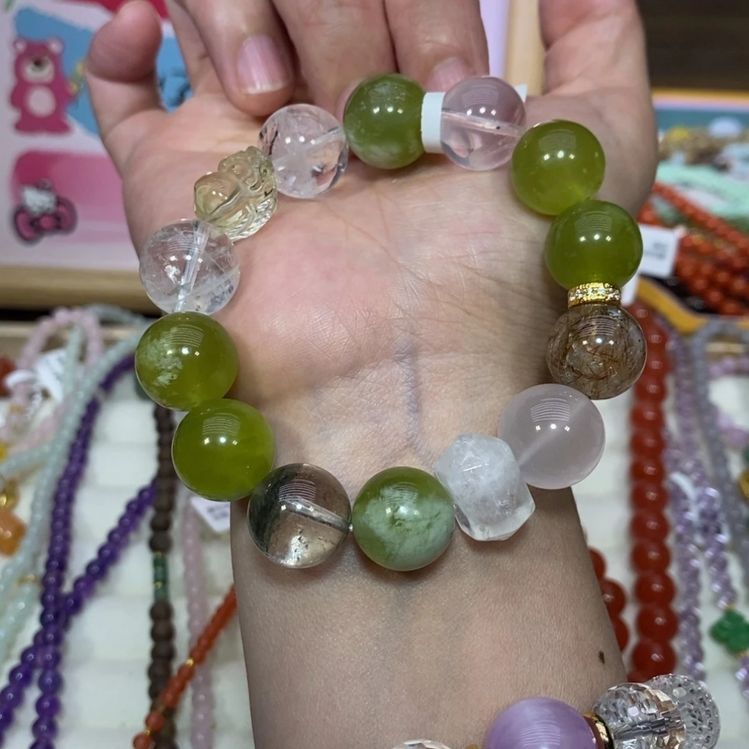 未镶嵌手链水晶手串