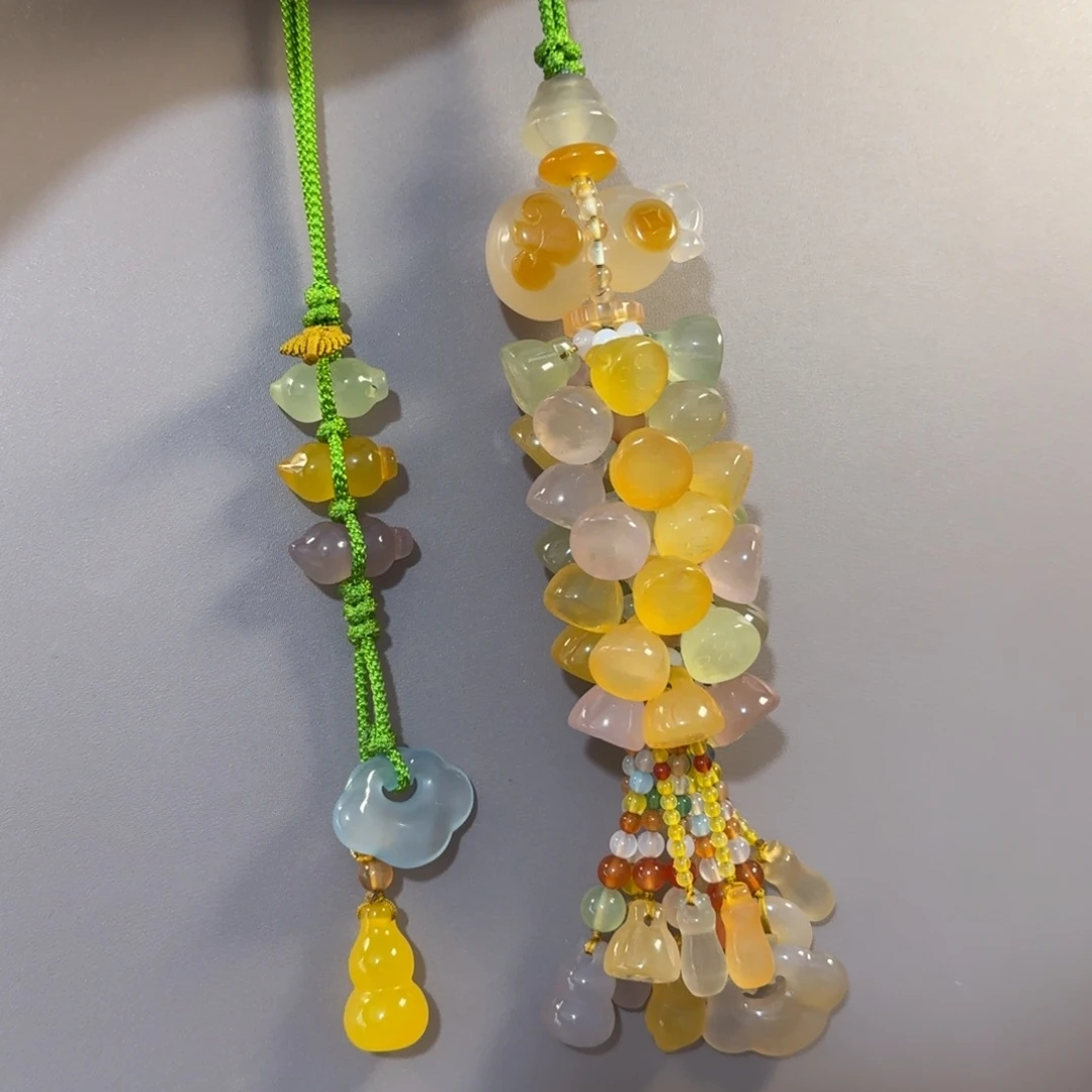 玛瑙/玉髓未镶嵌汽车挂件