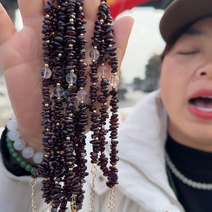 石榴石手链未镶嵌