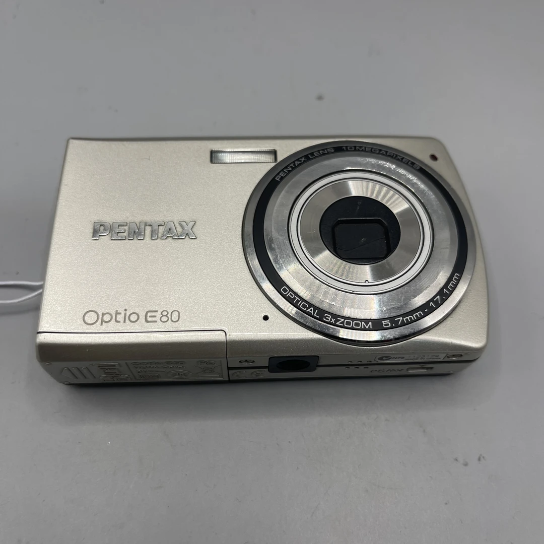 9新 Pentax/宾得 特价e80 1000万像素3倍光学变焦 中文无瑕