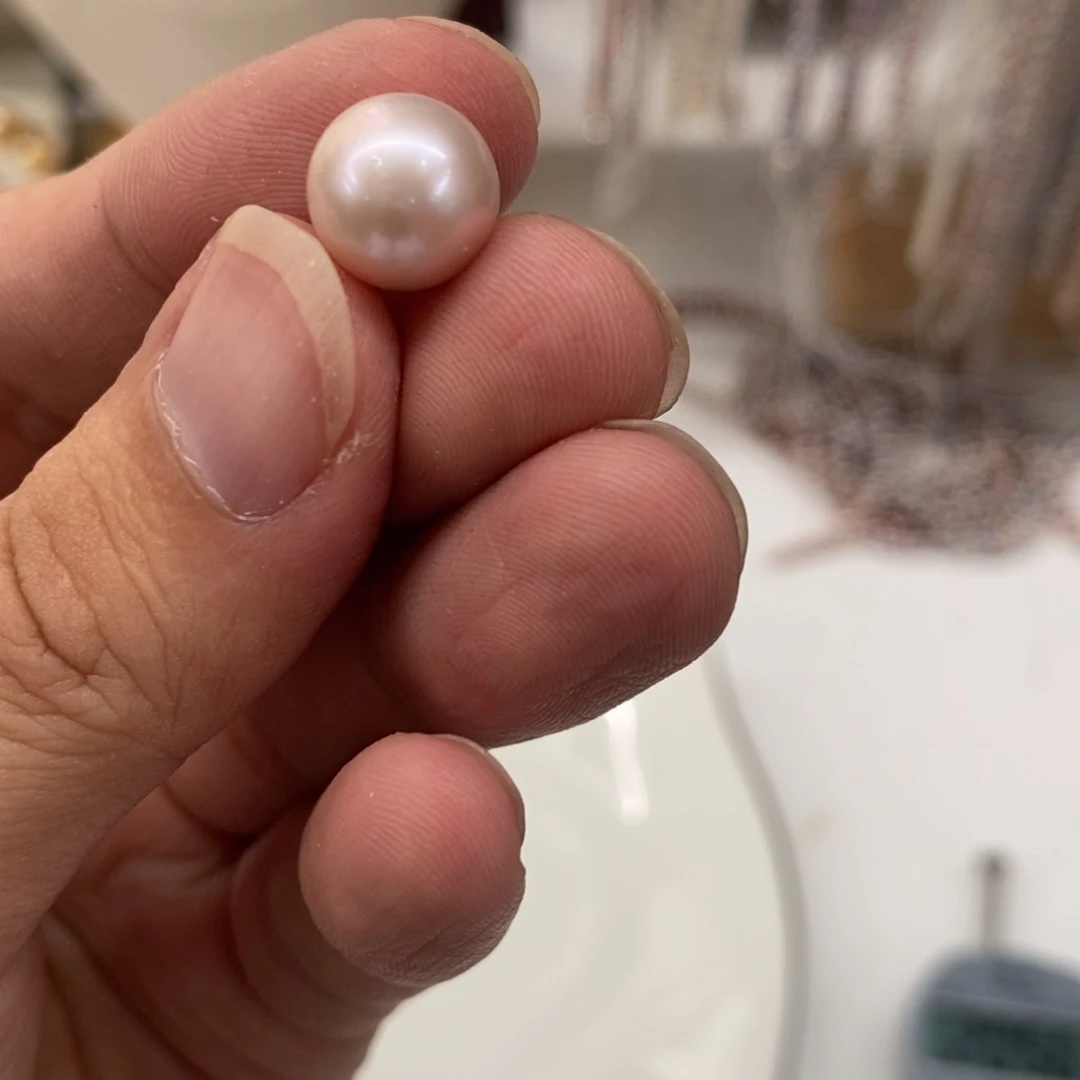 静***心淡水珍珠珠宝奇石未镶嵌