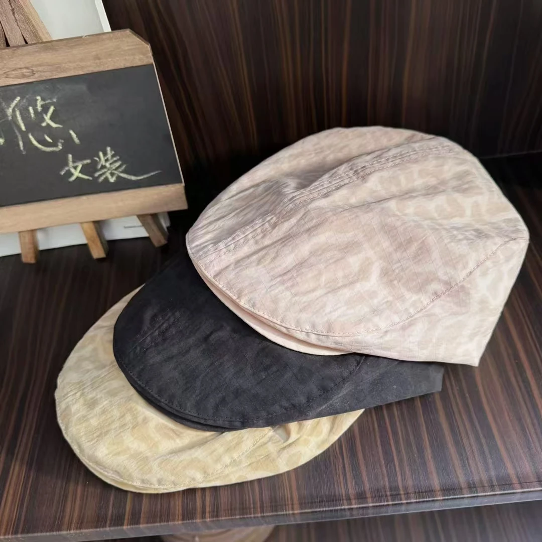 《悠悠精选》新款时尚豹纹设计春夏前进帽030101