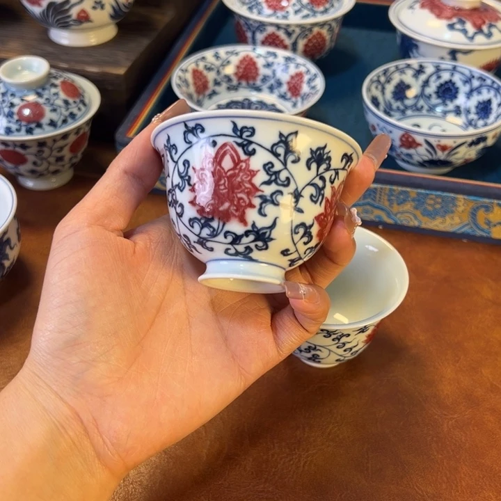 瓷片景德镇陶瓷手工手绘