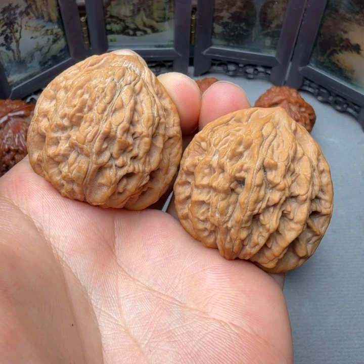 吊坠文玩核桃汉高虎39
