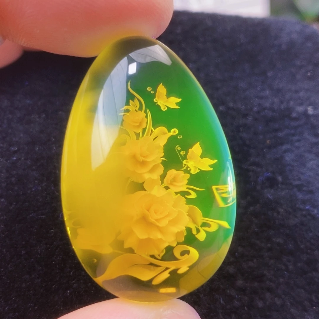 【闪购商品】未镶嵌吊坠(不含链)金珀