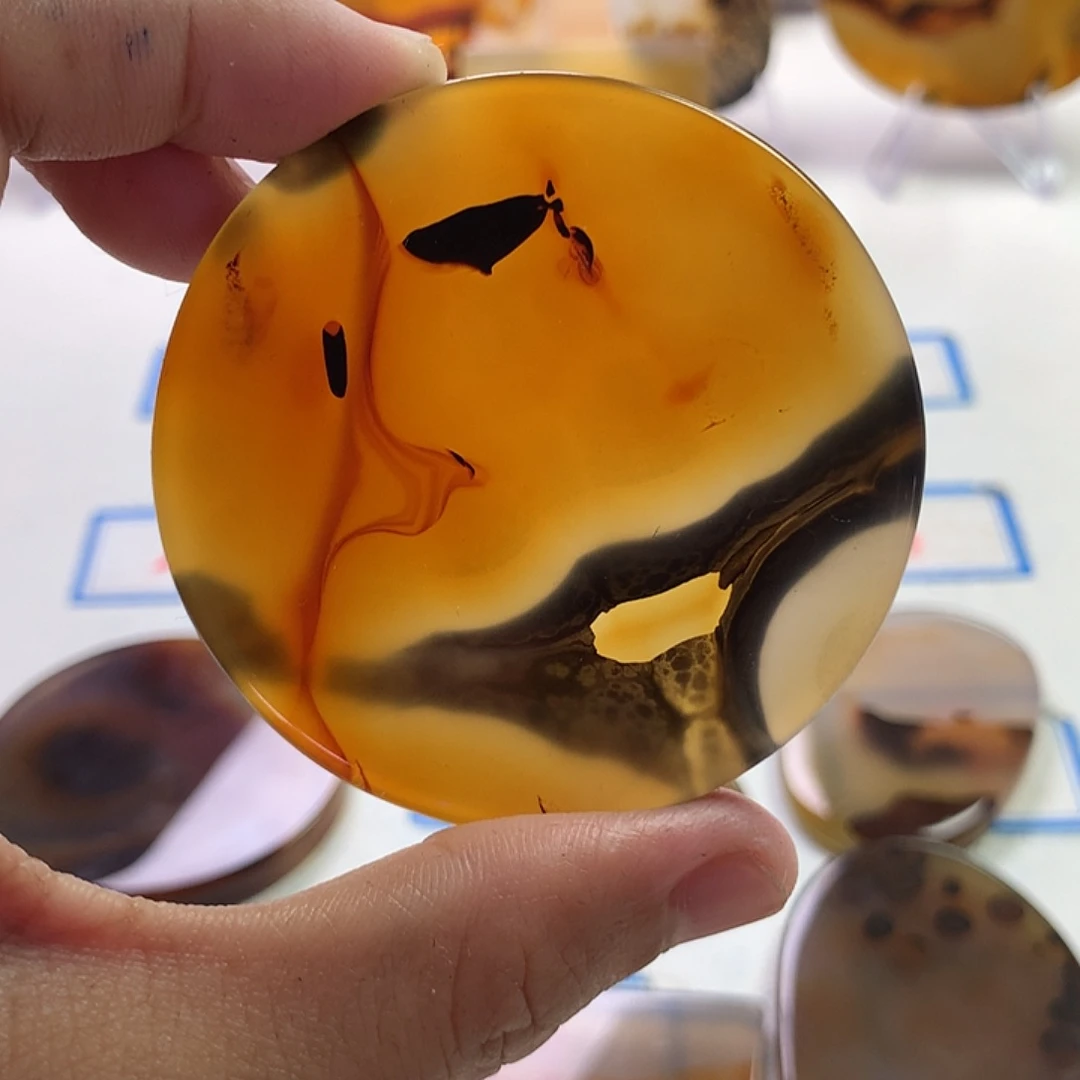 玛瑙/玉髓未镶嵌珠宝半成品