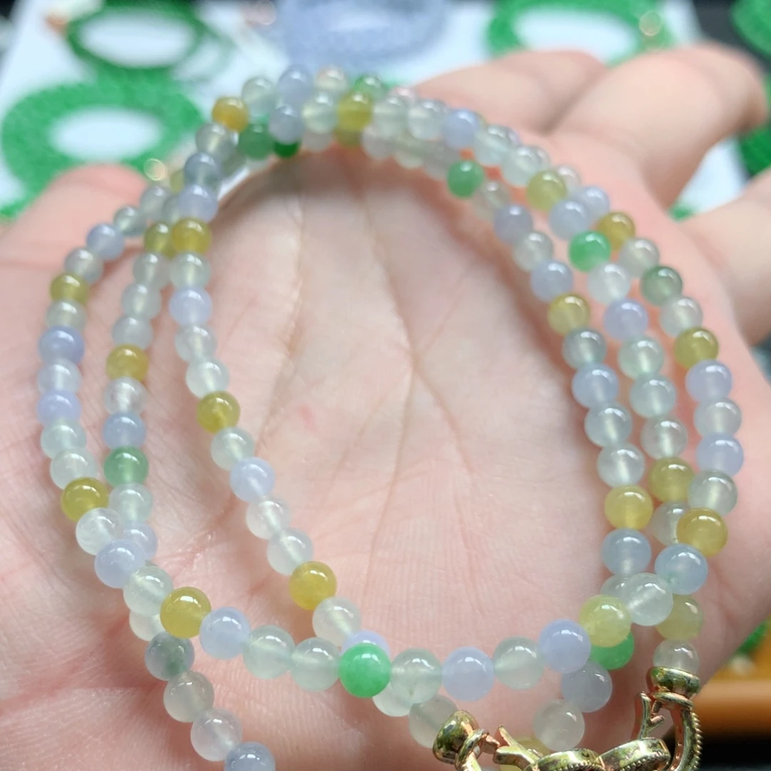 翡翠未镶嵌手链翡翠