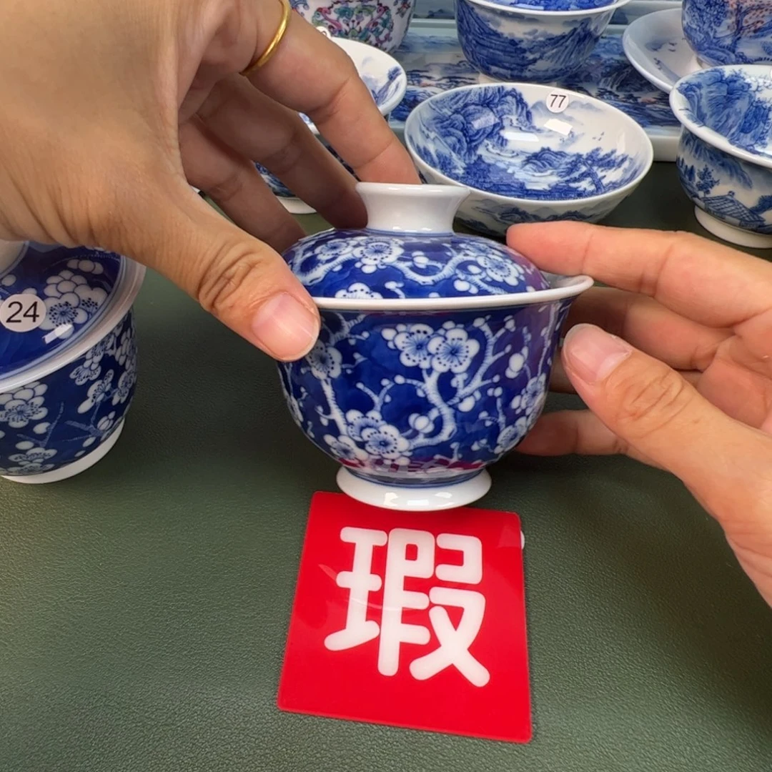 木木景德镇纯手工纯手绘茶具22