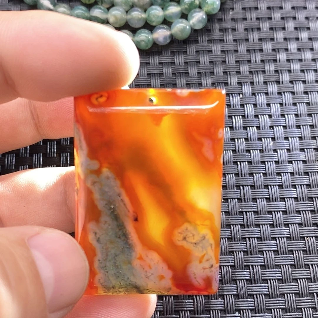 玛瑙/玉髓颈饰未镶嵌北*