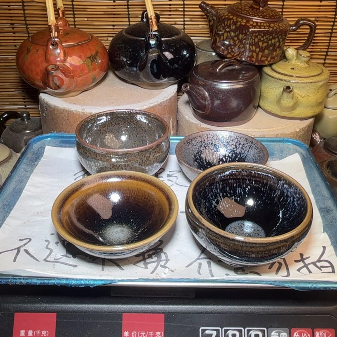 茶盏建盏 微瑕作品